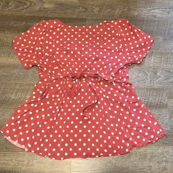 Torrid Babydoll Stretch Challis Top - Picture 2 of 6